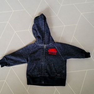 Baby roots zip up hoodie